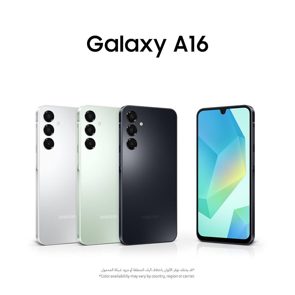 جوال Samsung A16 بسعة 128 و 4 رام