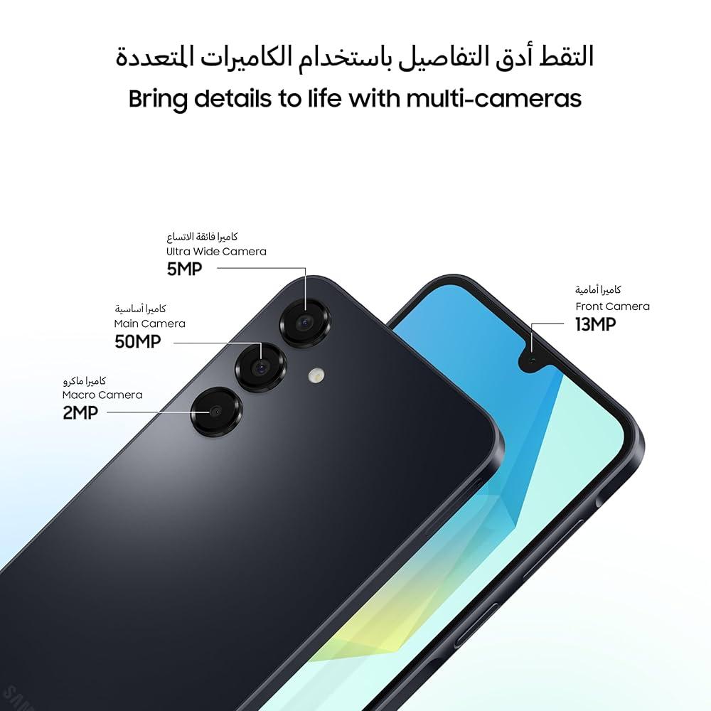 جوال Samsung A16 بسعة 128 و 4 رام