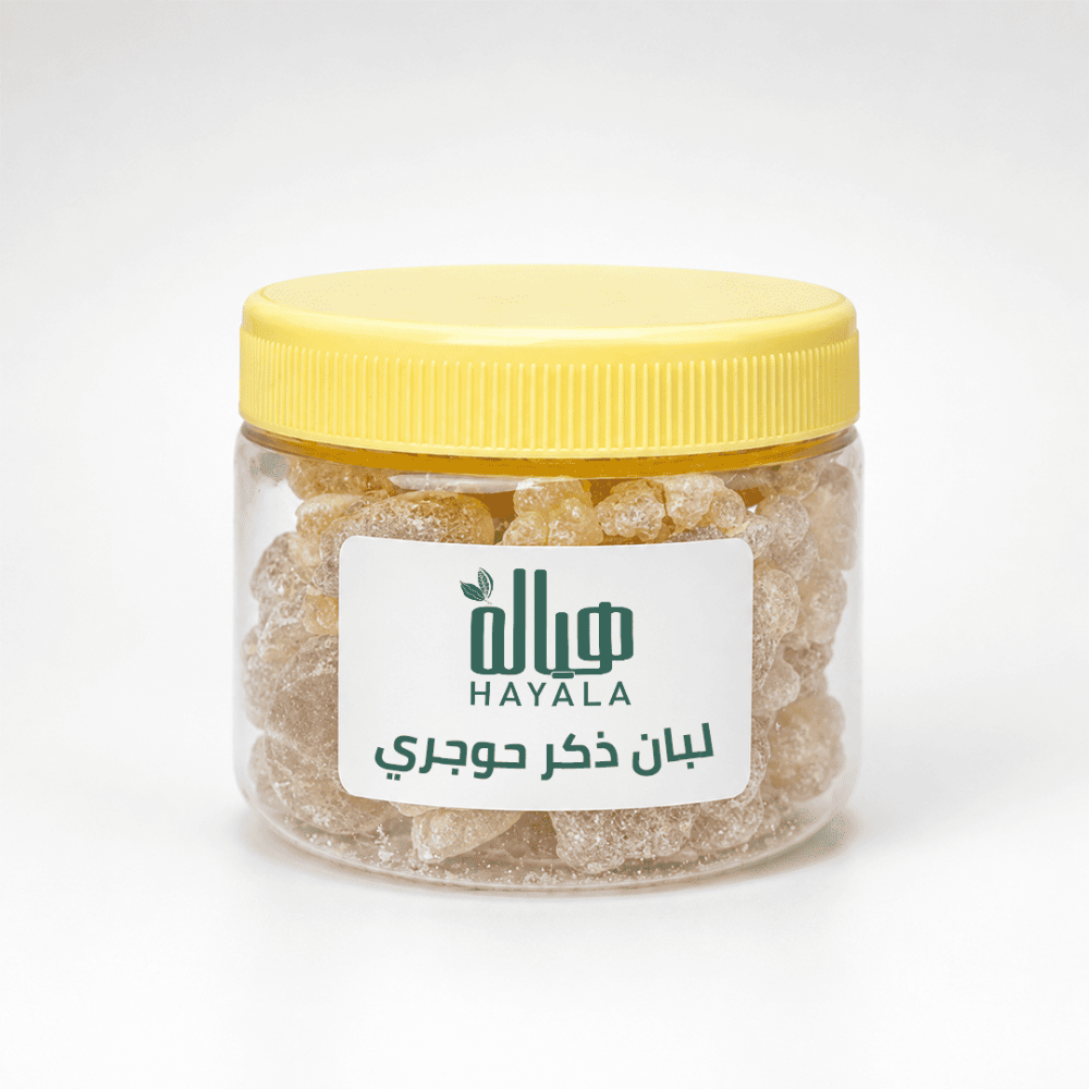عبوة لبان ذكر حوجري عماني من ظفار وزن 50 جم