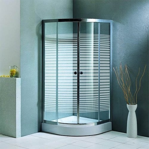 شاور 80*80 شفاف 6238 حوض سكري