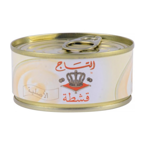 التاج قشطة سادة صغير ٩٥جرام