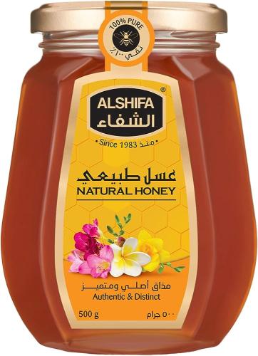 الشفاء عسل طبيعي ٥٠٠جرام
