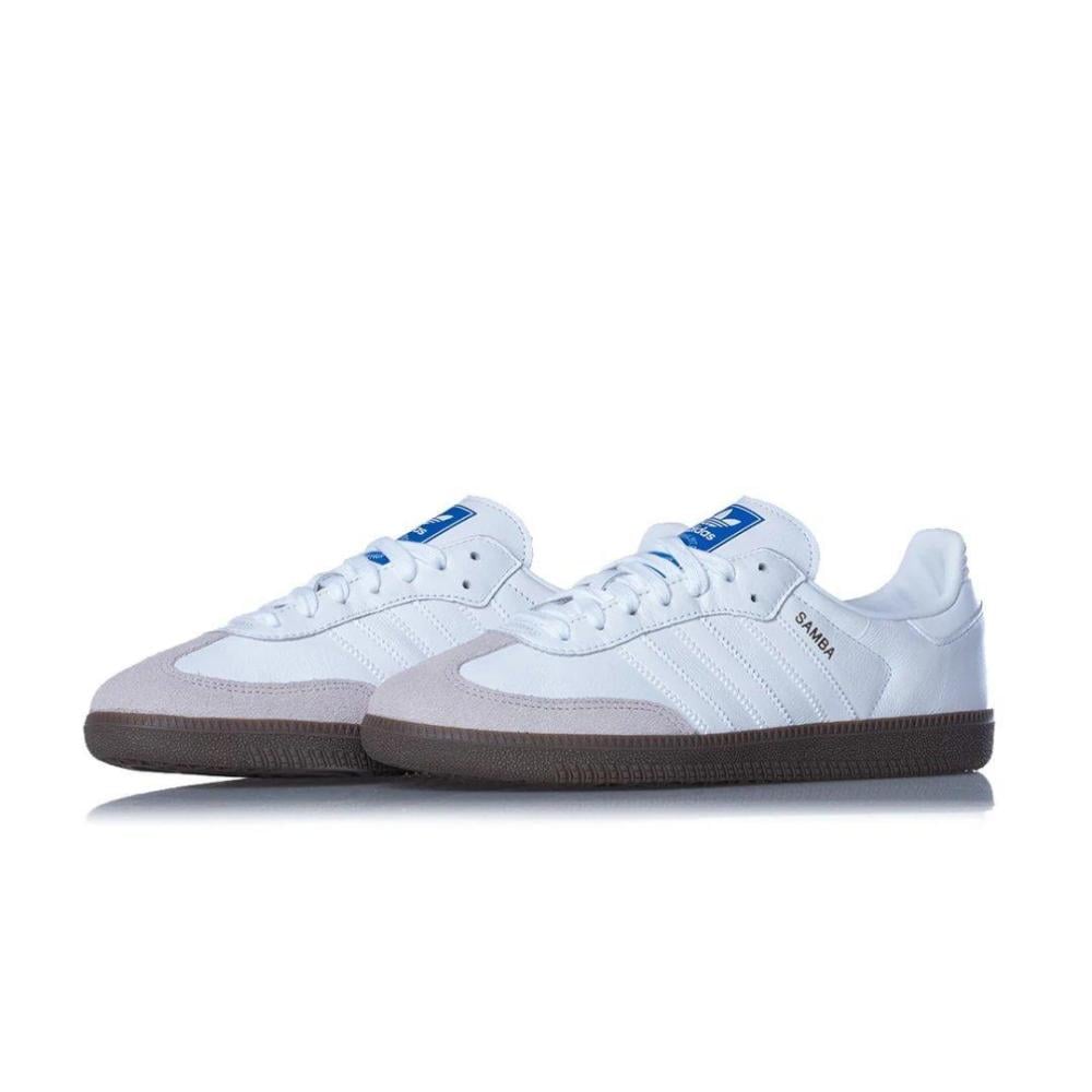 حذاء سنيكر سامبا ابيض للنساء |  Samba white sneakers woman shoes