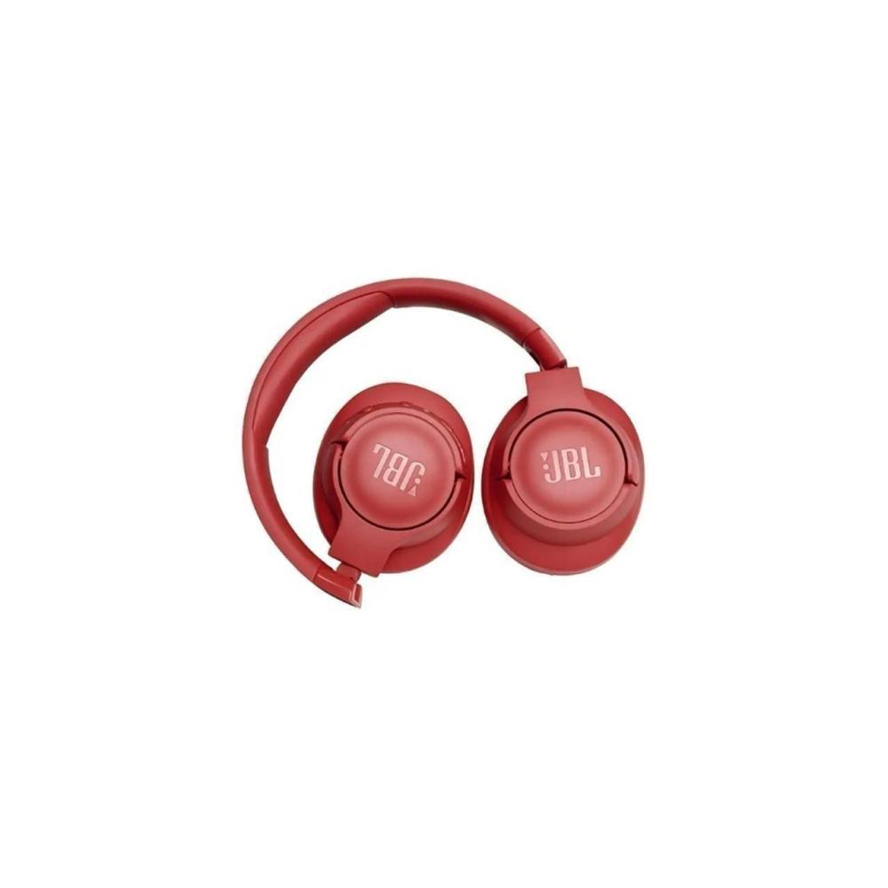سماعات جيه بي ال تون 750BTNC اللاسلكية فوق الاذن ANC، احمر | JBL TUNE 750BTNC Wireless Over-Ear ANC Headphones Red