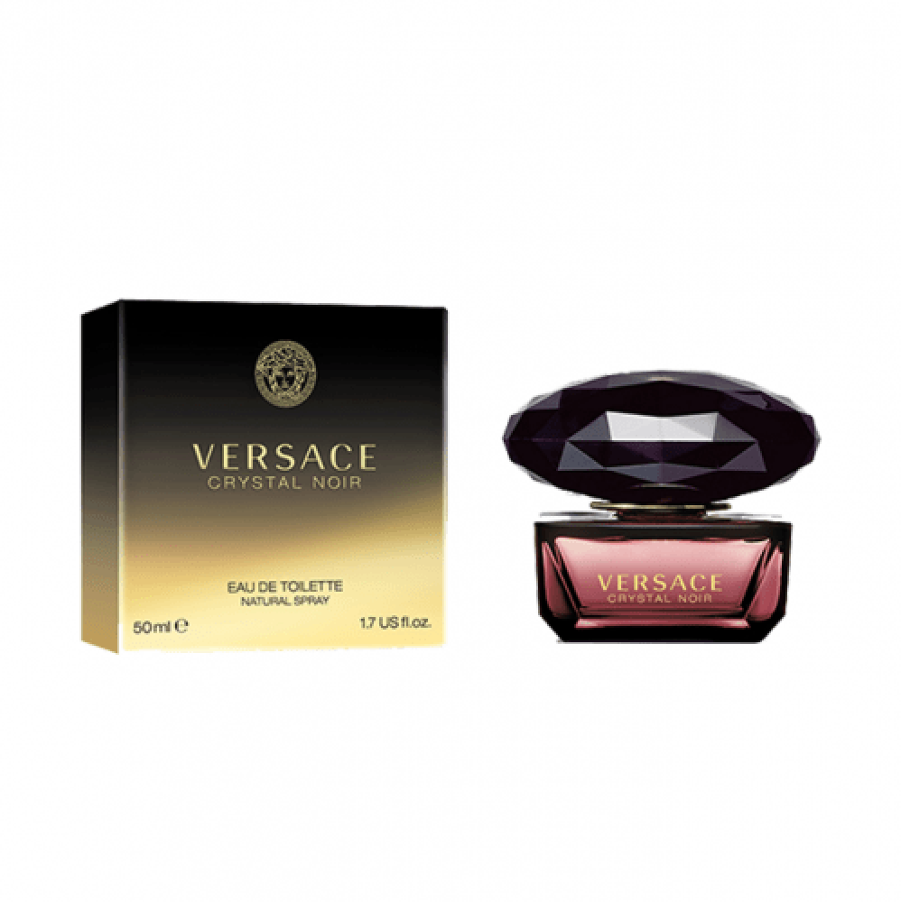 عطر كريستال نوار من فرزاتشي للنساء - او دو بارفيوم 90 مل |  Versace Crystal Noir For Women - Eau de Parfum