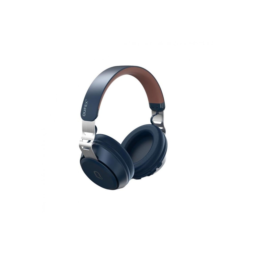 سماعة رأس لاسلكية-لون أزرق | QUFEX WIRELESS HEADPHONE