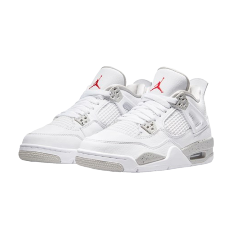 سنيكر إير جوردن 4 ريترو وايت أوريو | Air Jordan 4 Retro "White Oreo" sneakers