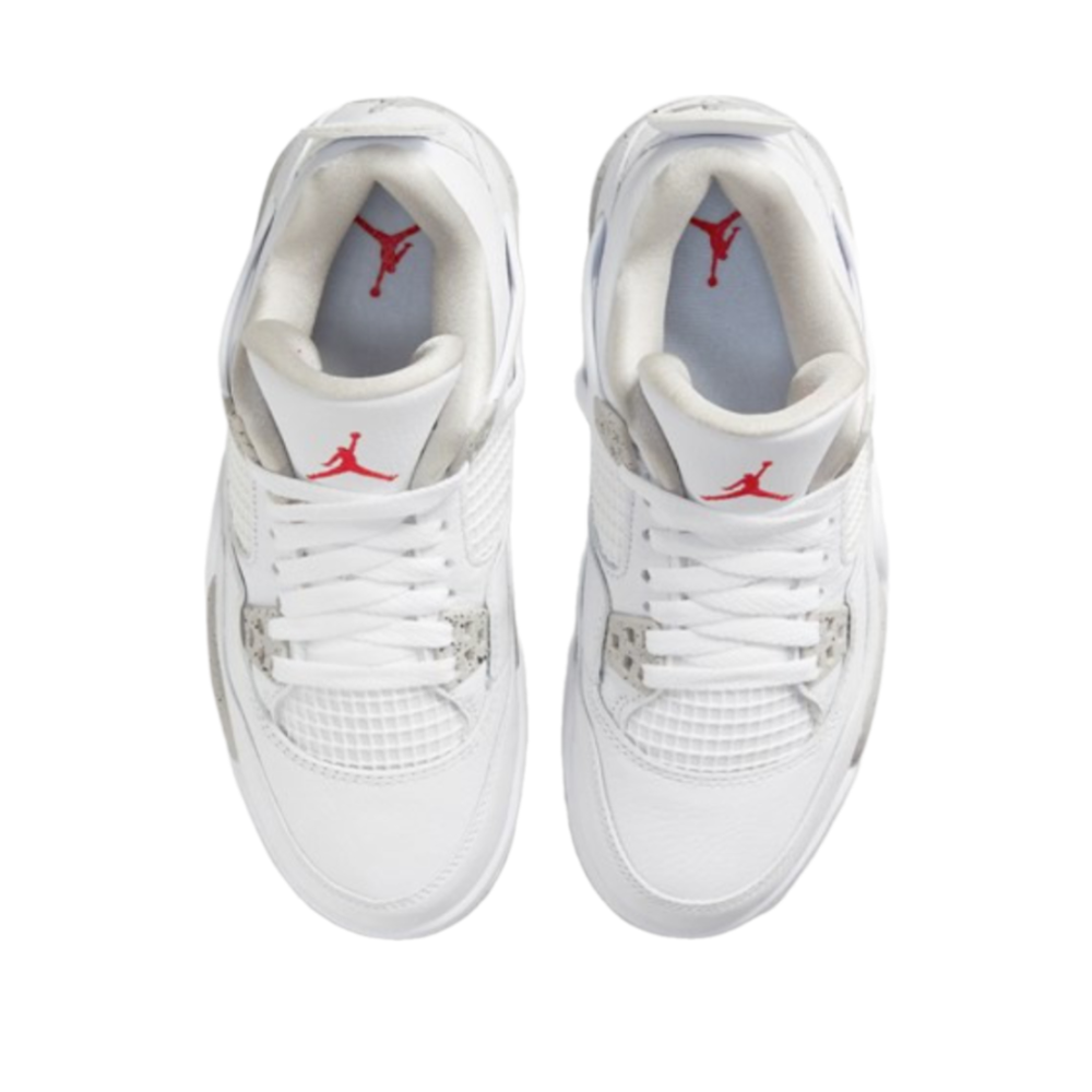 سنيكر إير جوردن 4 ريترو وايت أوريو | Air Jordan 4 Retro "White Oreo" sneakers