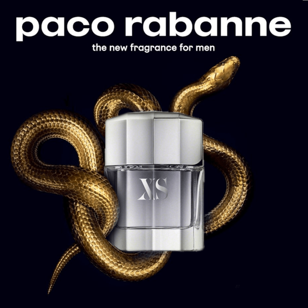 عطر اكس اس للرجال من باكو رابان - او دي تواليت 100 مل | Paco Rabanne XS For Men - Eau De Toilette 100ml