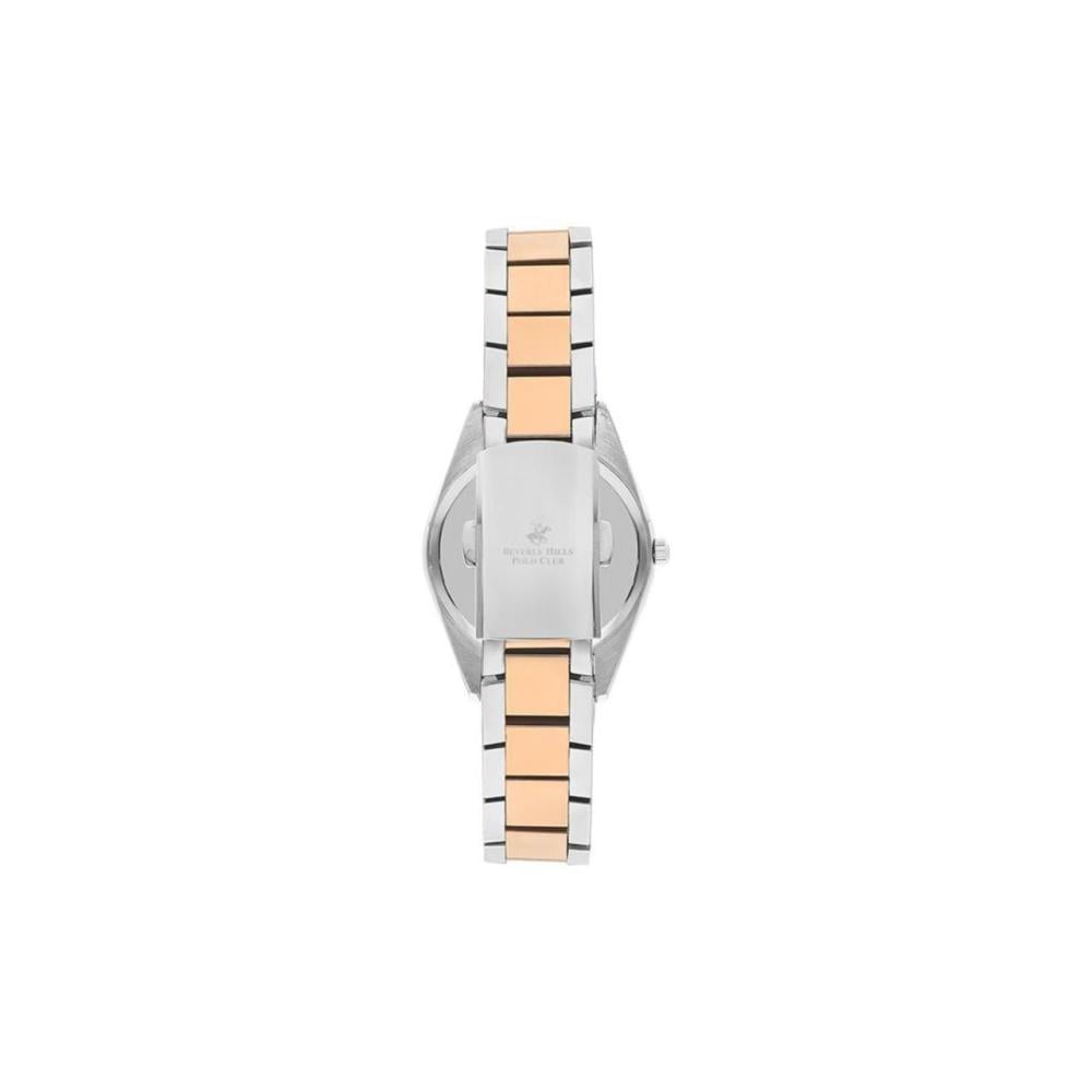ساعة بيفرلي هيلز بولو كلوب بقرص أبيض للنساء|BEVERLY HILLS POLO CLUB Women's White Dial Watch