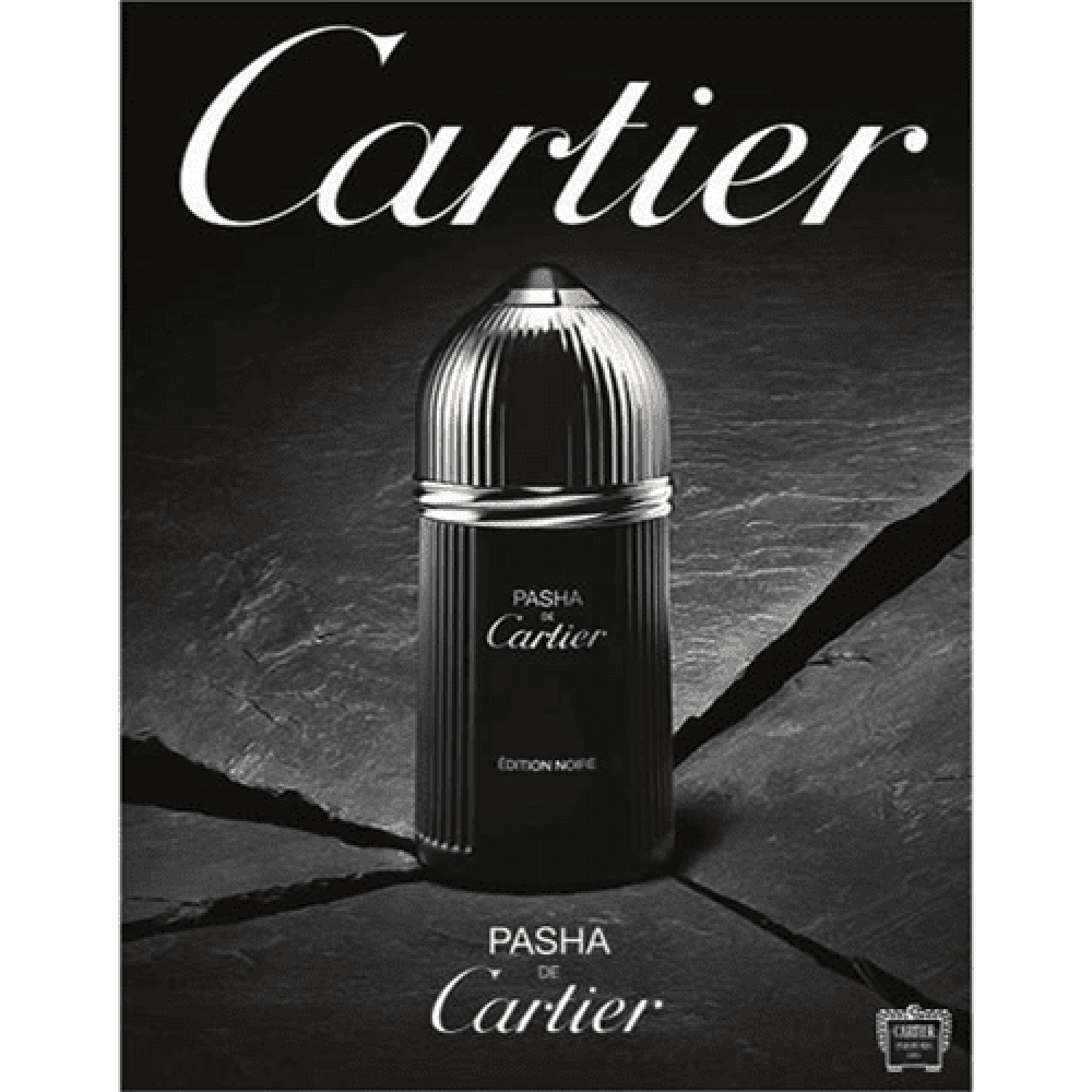 عطر باشا نوير من كارتييه للرجال - او دي تواليت 100 مل | Cartier Pasha Edition Noire For Men - Eau de Toilette 100ml