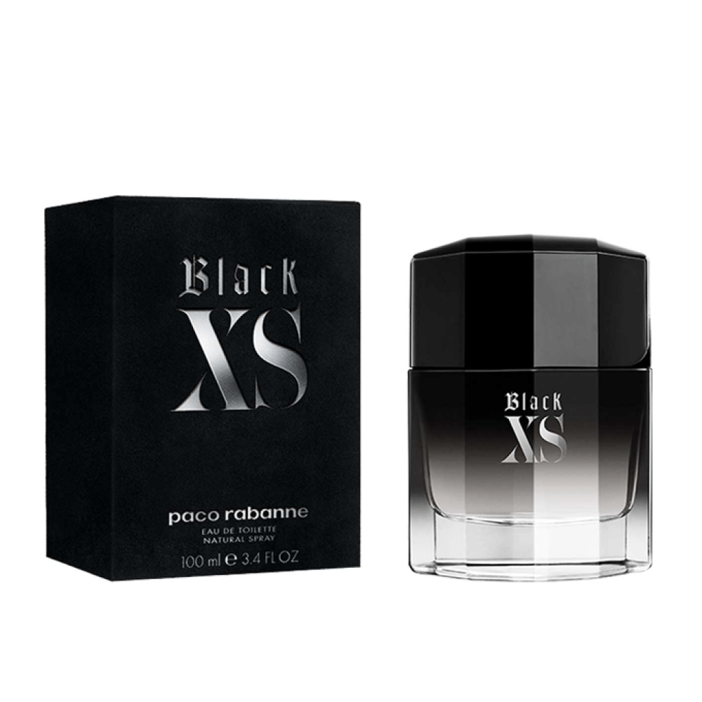 عطر بلاك اكس اس من باكو رابان للرجال - 100مل - او دي تواليت | Paco Rabanne Black XS For Men - 100ml - Eau de Toilette