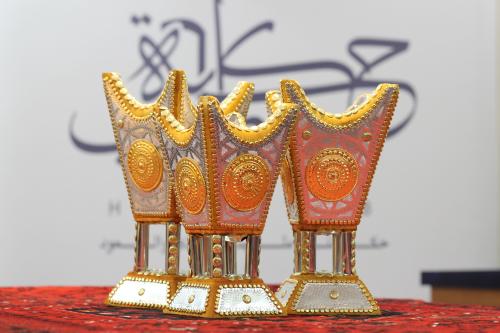 مباخر ملكية طراز نجدي مسامير نحاس