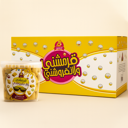 كرتون قرمشني - بحشوة الشكولاتة 12 علبة