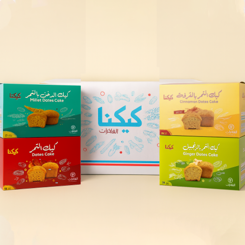 كرتون كيك مشكل 12 علبة مشكل