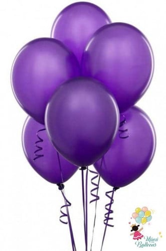 بالونات هيليوم موف غامق