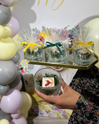 توزيعات صحن كرستال