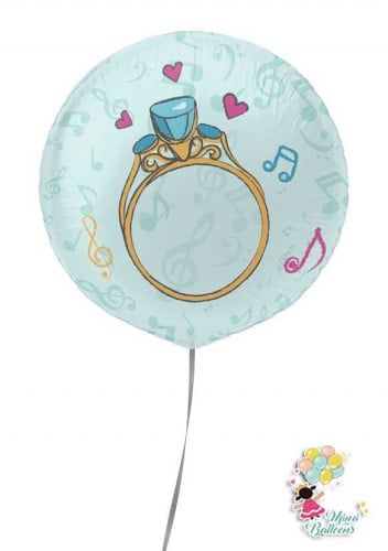 دبلة ذهبي وتيفاني هيليوم