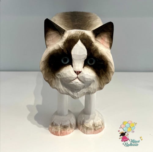 كرسي اطفال منحوت يدويا