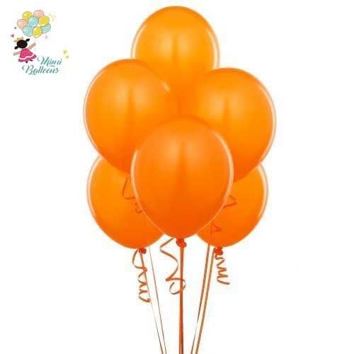 بالونات هيليوم برتقالي