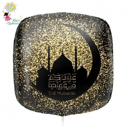 بالون عساكم من عواده أسود هيليوم