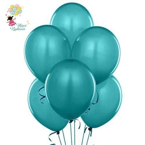 بالونات هيليوم تركواز