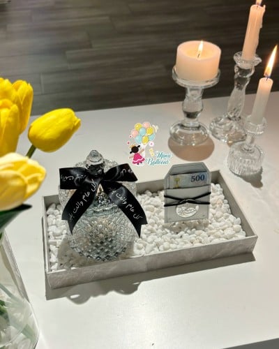 هدية العيد علبة كرستال