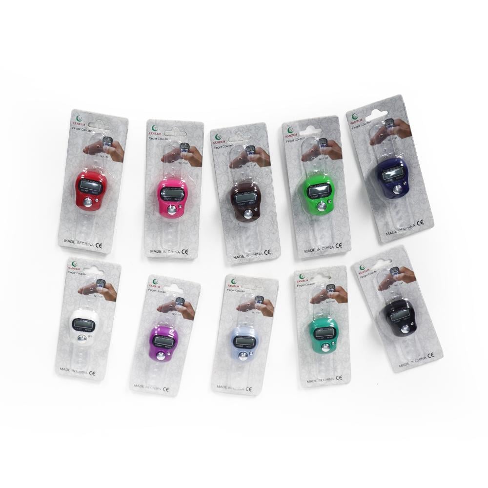 سبحة إلكترونية خاتم بالأصبع – درزن (١٢ حبة)