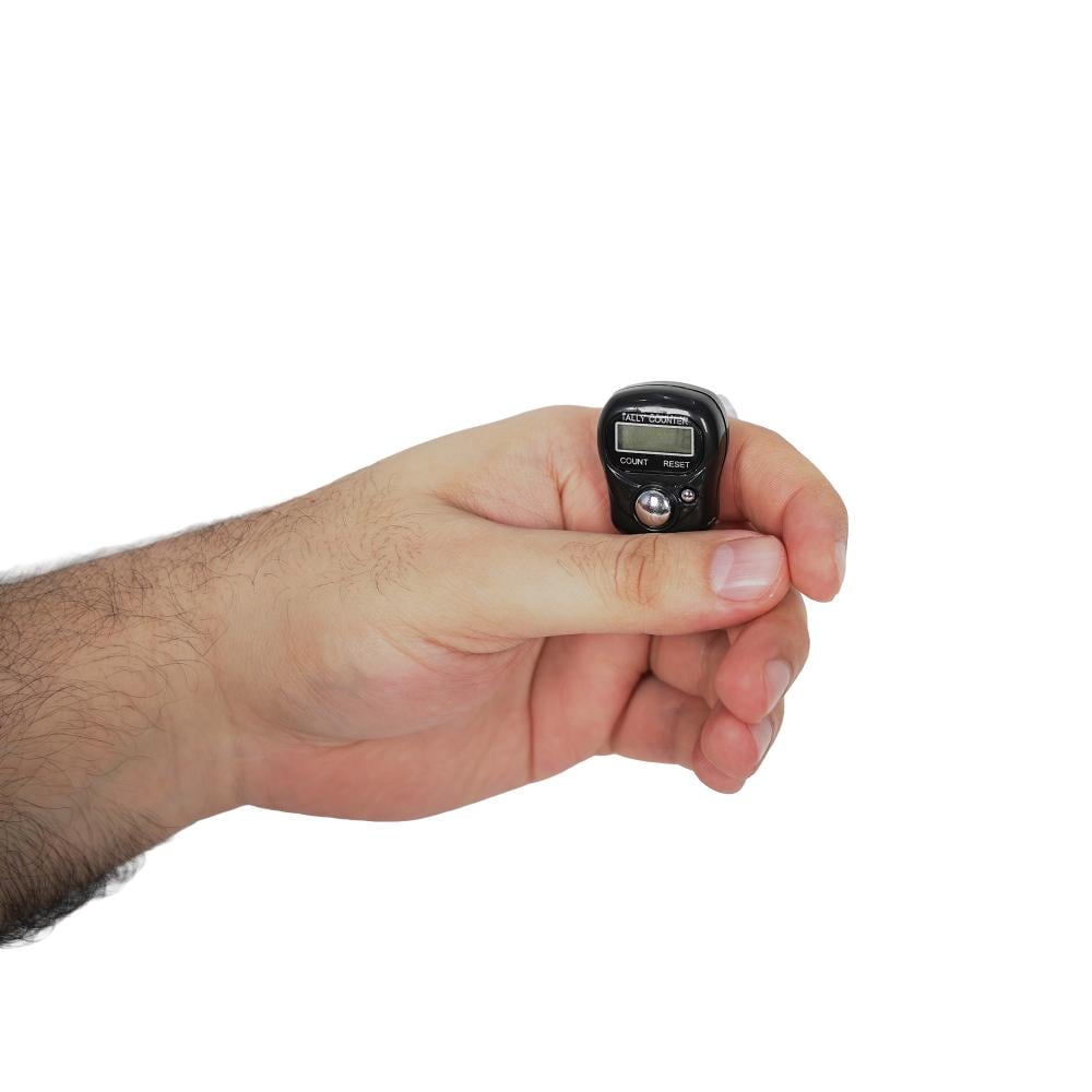 سبحة إلكترونية خاتم بالأصبع – درزن (١٢ حبة)