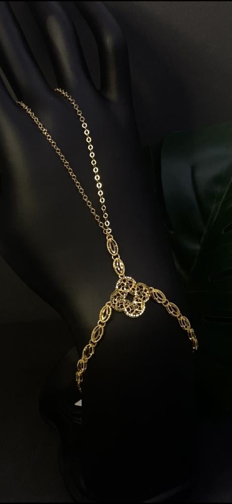 كف ذهب عيار 21 وزن 4.15 جرام