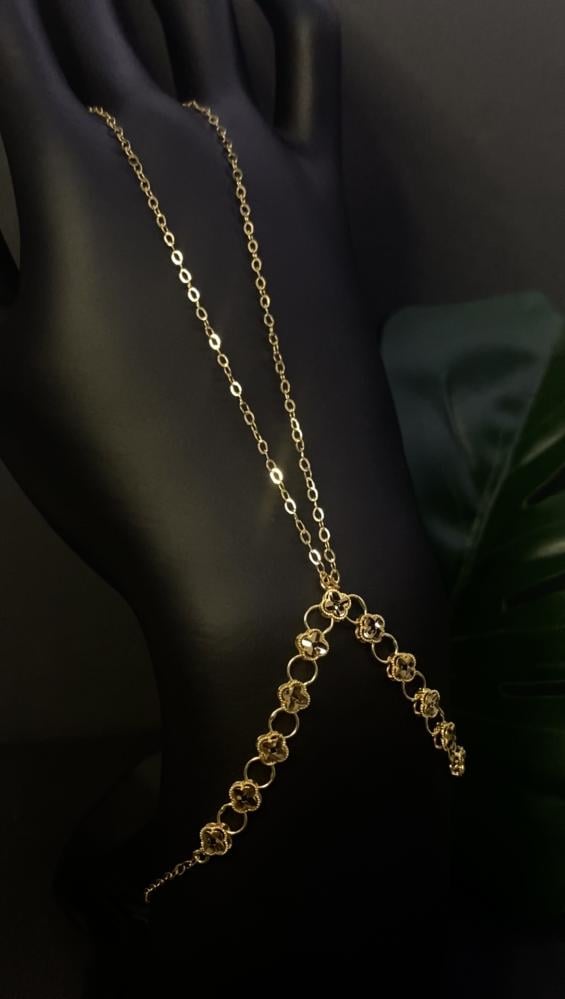 كف ذهب عيار 21 وزن 2.55 جرام