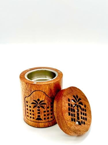 مباخر يوم التأسيس الخشبية