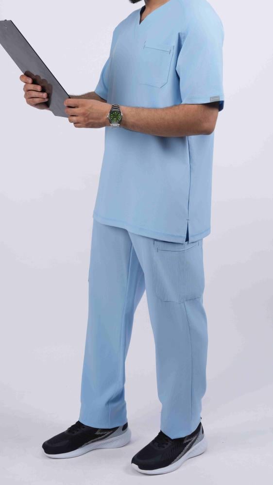 سكرب سوار أكتف رجالي أزرق فاتح ( سماوي )