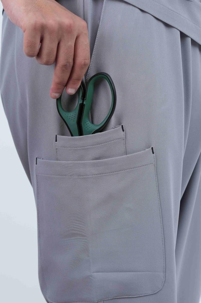 سكرب سوار سبورت رجالي رصاصي فاتح