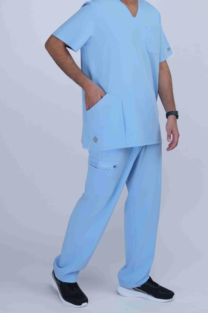 سكرب سوار مودرن رجالي ازرق فاتح ( سماوي )