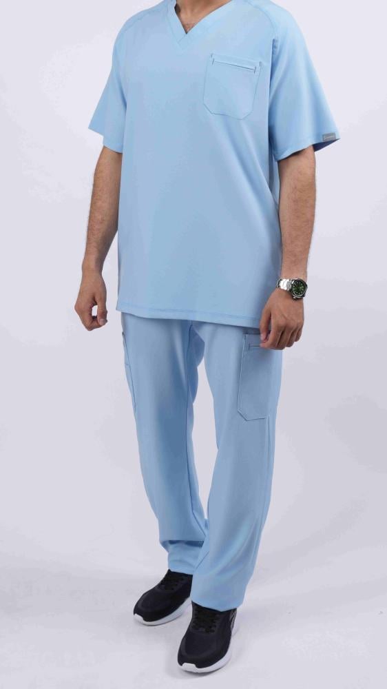 سكرب سوار أكتف رجالي أزرق فاتح ( سماوي )