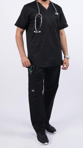 سكرب سوار الفاخر رجالي أسود