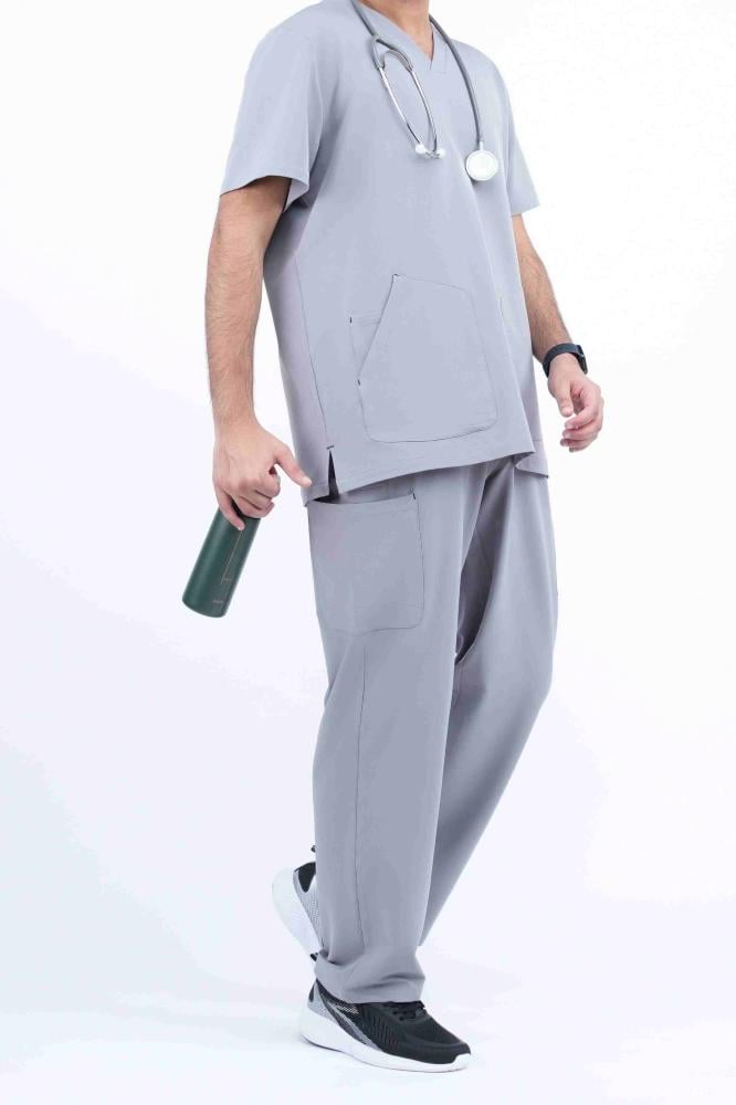 سكرب سوار سبورت رجالي رصاصي فاتح