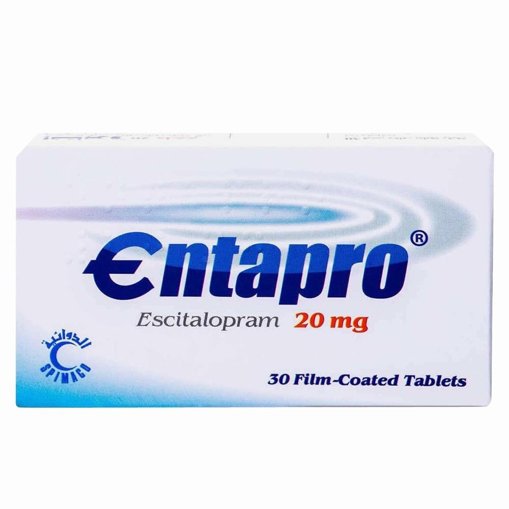 انتابرو اسيتالوبرام - 20 ملجم - 30 قرص
