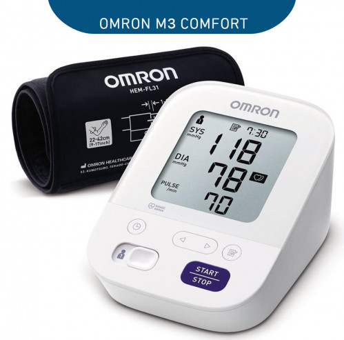 جهاز أومرون m3 COMFORT لقياس مستوى ضغط الدم