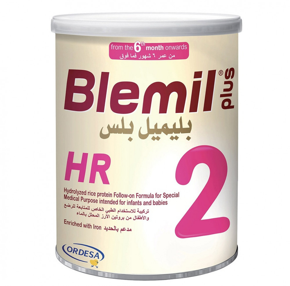 Blemil Plus HR Baby Milk 400 gm No. 2 BLEMIL PLUS HR - صيدلية غيداء الطبية