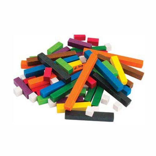 قطع كوزنير بلاستيك 72 قطعة