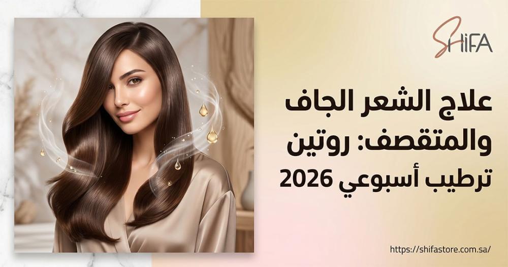 علاج الشعر الجاف والمتقصف: روتين ترطيب أسبوعي 2026