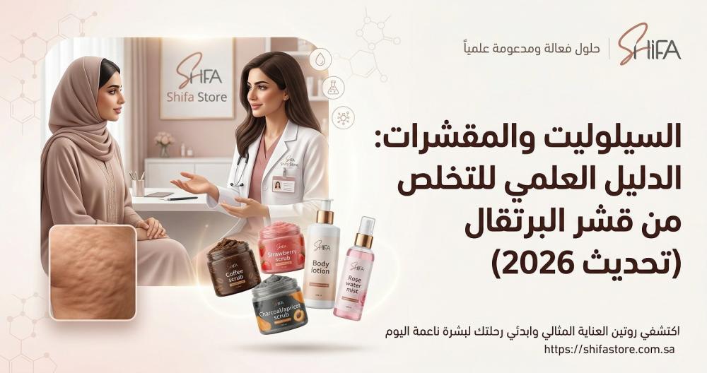 السيلوليت والمقشرات: الدليل العلمي للتخلص من قشر البرتقال (تحديث 2026)