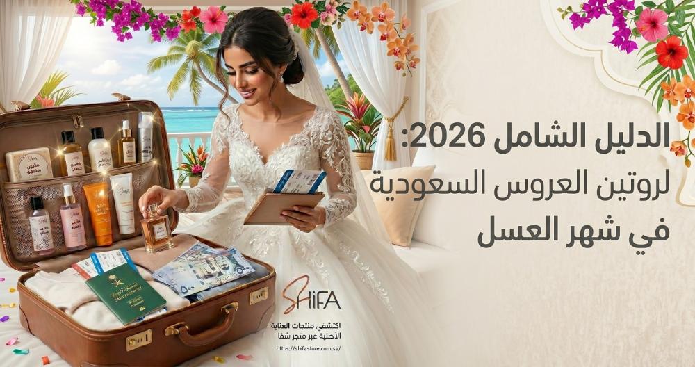 الدليل الشامل 2026: لروتين العروس السعودية في شهر العسل