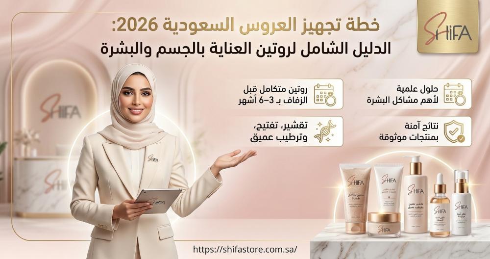 خطة تجهيز العروس السعودية 2026: الدليل الشامل لروتين العناية بالجسم