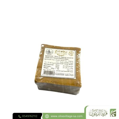 فنصة صابون غار حلبي 180 غ