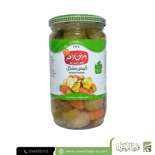 الاحلام مخلل مشكل 900 غ