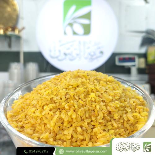 برغل ابيض خشن