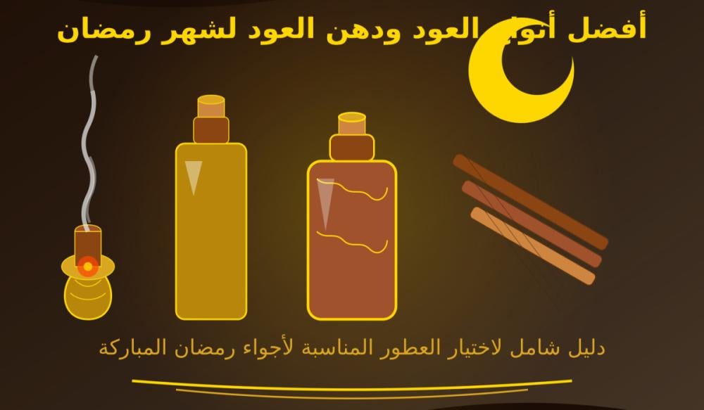 أفضل أنواع العود ودهن العود لاستخدامها في شهر رمضان - قشوة الطيب